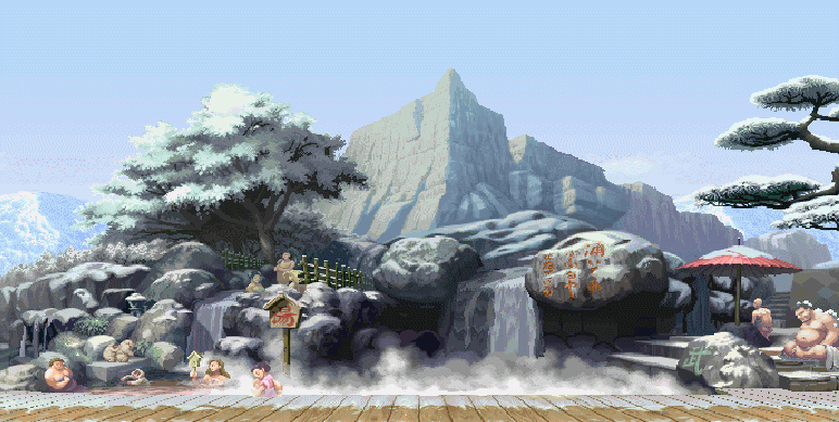 ryu stage in street fighter iii new generation