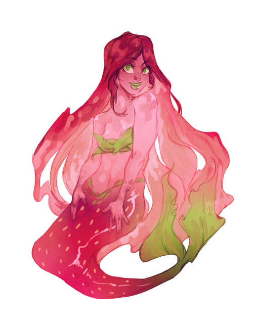 Strawberry Mermaid! 