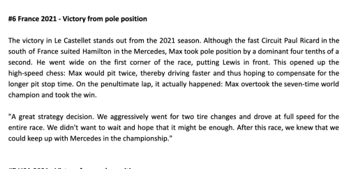 Max Picks His Top 10 Races!