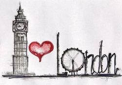 best-lovequotes:  I love London | via Facebook
