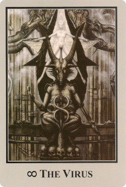 thevaultofretroscifi:  Giger tarot cards