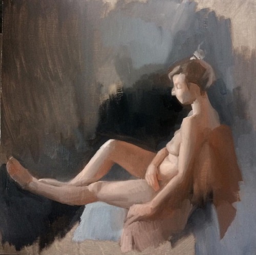 Had a good time visiting @charliepickardart and @georgethomasartist studio. This one was done in ivo