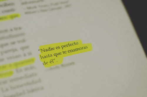 soriverdotis:Nadie es perfecto, hasta que te enamoras de el