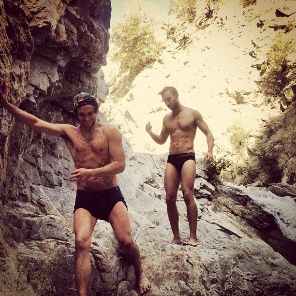 jarelion:  these two cutie pies just got engaged! congratulations luke and marcus!