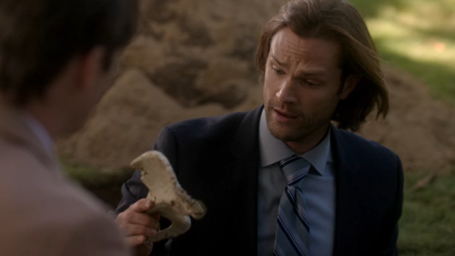 The Boys Play With A Hip Bone (Season 13 Ep 6 Tombstone) And It Made Me Think Of Mishas Surgery. As @elliemuze