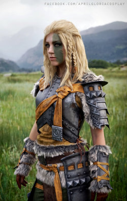 cosplay-galaxy:  April Gloria as Mjoll the Lioness from Skyrim 