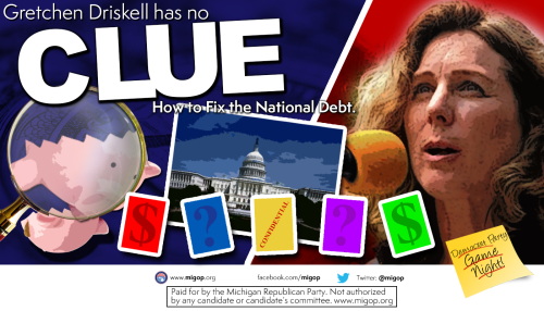 No one should ever vote for someone who treats the National Debt like it&rsquo;s a game. Go to h