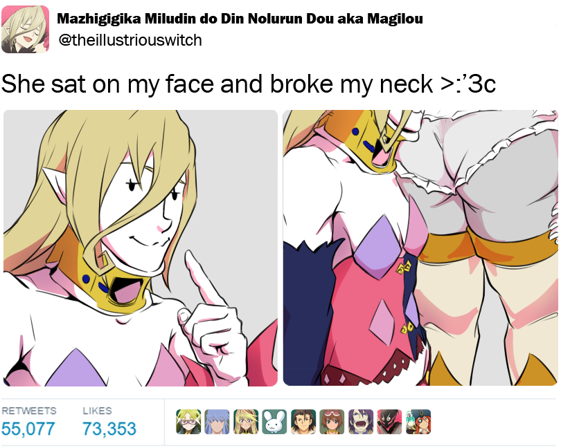 munadoodlesnonsense: &gt;:’^3€ Pffftt… I guess I had to. 