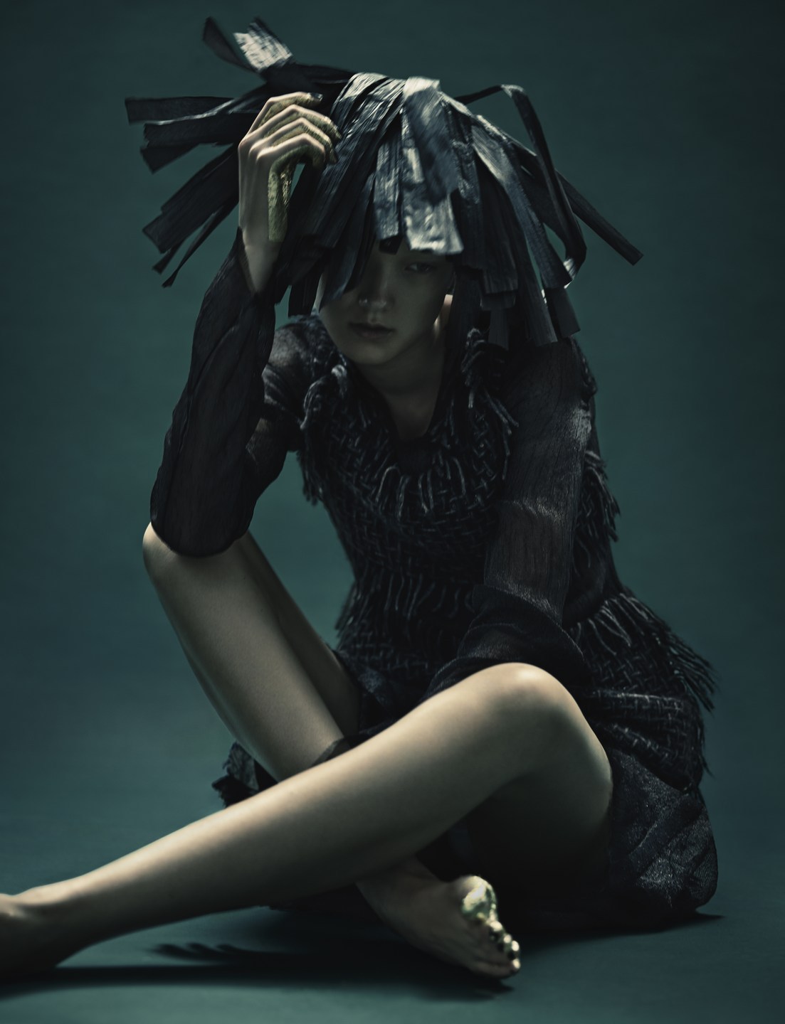 fromobscuretodemure:  Yumi Lambert by Rory Payne for Exit F/W 2014-15. Fashion editor: