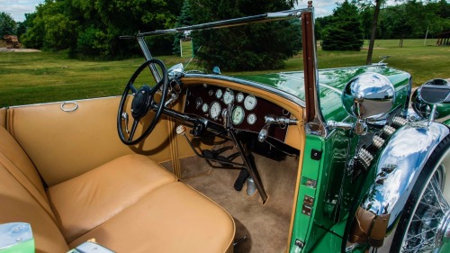 1929 Duesenberg Model J Murphy Convertible Coupe,Photo via Mecum Auctions