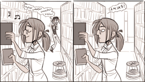 Sudden Insaneography comic-excerpt-thing! It started with that darn sketch of the Craddock siblings 