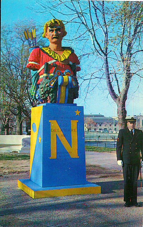 Tecumseh Statue - US Navel Academy, Annapolis, MD Originally the figurehead of the USS Delaware, the