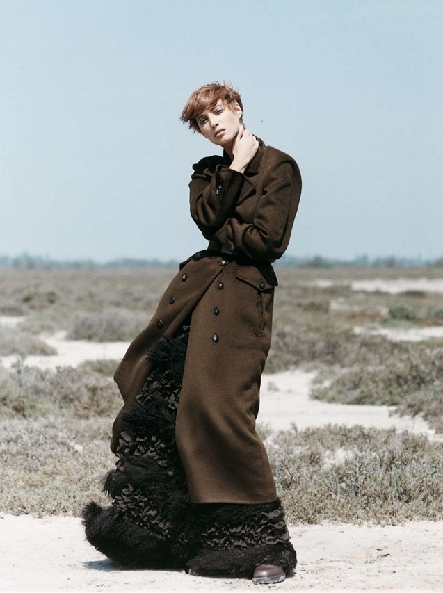 maryjopeace:  PETER LINDBERGH | CHRISTY TURLINGTON | PRADA AD CAMPAIGN | FALL/WINTER