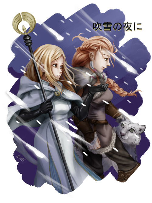 krintou-squids: Did some covers based on the story titles of the upcoming Octopath traveler’s 