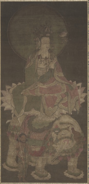 Samantabhadra, 1100, Cleveland Museum of Art: Chinese ArtIn the last chapter of the Lotus Sutra, one