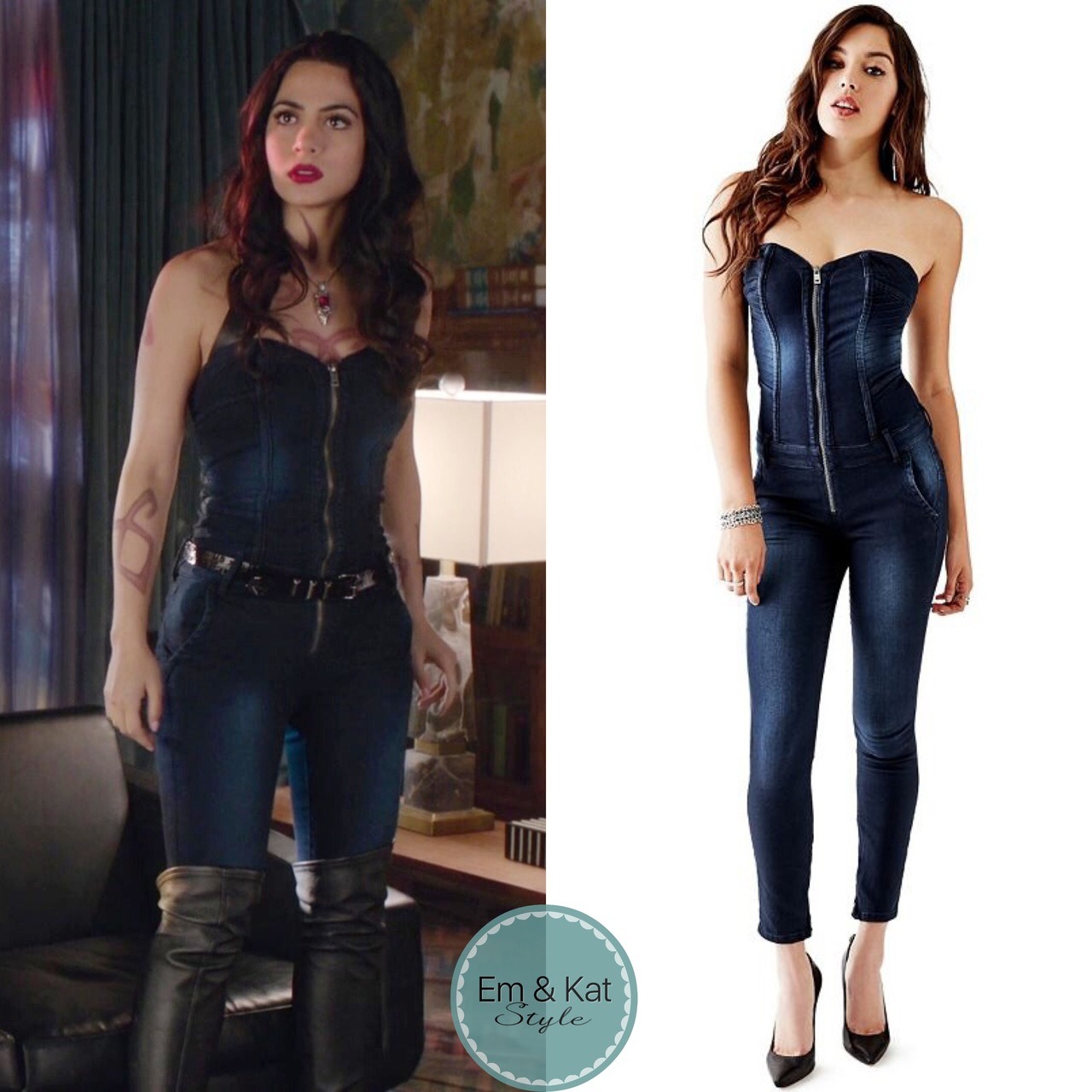 Emeraude Tobia Kat Mcnamara Style Shadowhunters 1x09 Rise Up Isabelle Lightwood