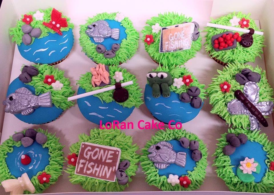 LoRan Cake Toppers - Cake & Cupcake Decorations — Gone fishing