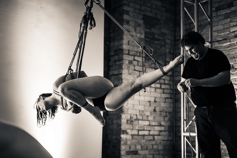 benjmhart:    Tendrille in my rope at MBE2015 photo by BendyDude   