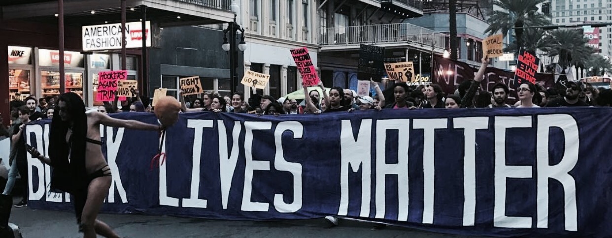 sheabutterbitch:  New Orleans, January 20th  “In the same way our oppression is