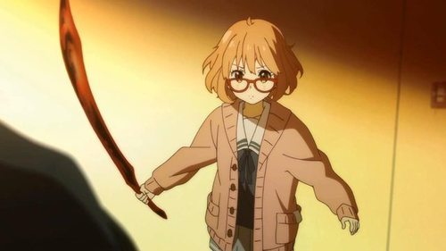 FM-Anime – Beyond the Boundary Mirai Kuriyama Blood Sword Cosplay Weapon  Prop