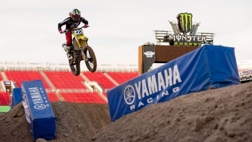 Vicky Golden in Vegas - X Games Moto X Step Up qualifier and AMA Monster Supercross race 