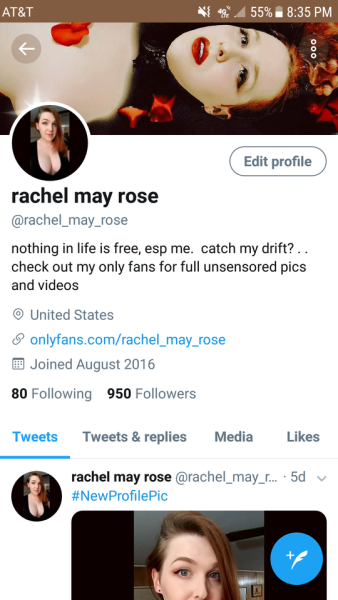 Rachel may rose nude
