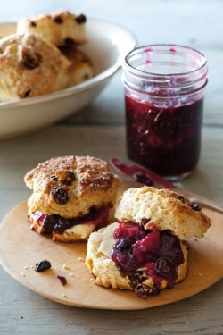 fattributes:  Scones with Raisins &amp; Lemon Zest