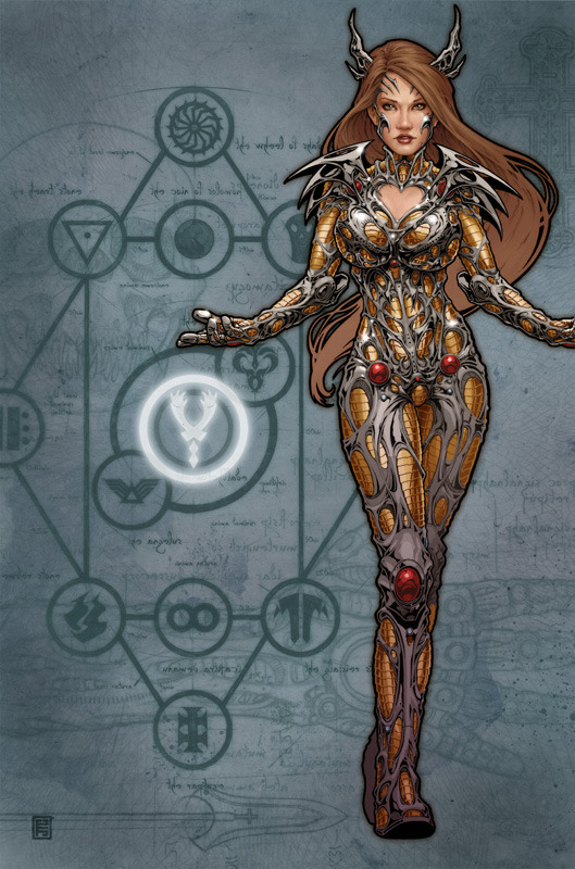 nomalez:  june2734:  The Wielders of the 13 Artifacts   My links : Witchblade /