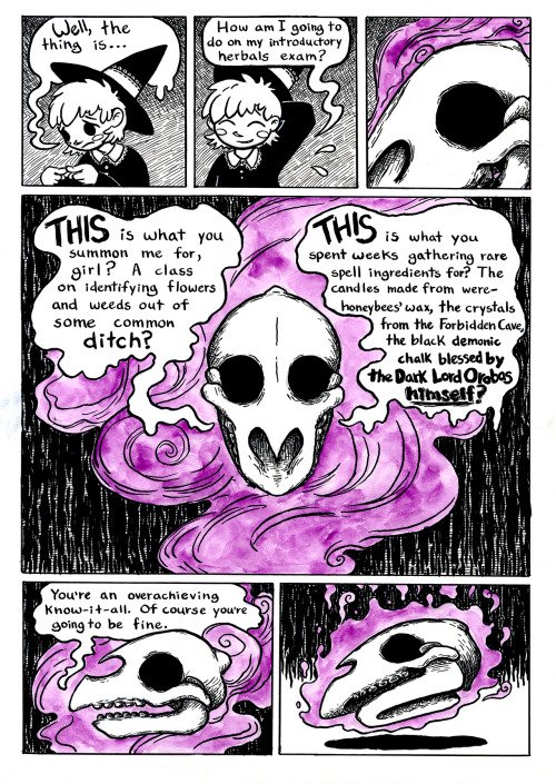 breelandwalker: gabrielthemoose: fox-teeth: Osteomancy, a story about the pitfalls of perfectionism 