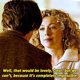The Doctor And River Song + Being A Besotted Old Married Couple