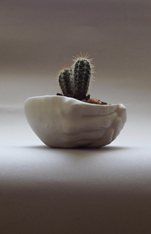 lesstalkmoreillustration:Ceramic Hand Dish Planter By SCULPTUREinDESIGN On Etsy*More Things & St