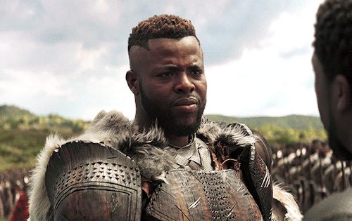 martymartinloki:fallenvictory:Winston Duke as M’Baku in Avengers: Infinity War (2018)One of the neat