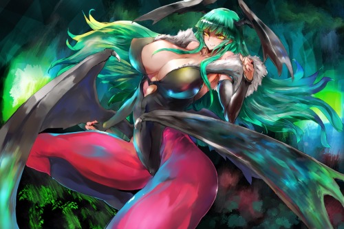 morrigan-aensland-fans: THANKS FOR 500 FOLLOWERS, “*____*”