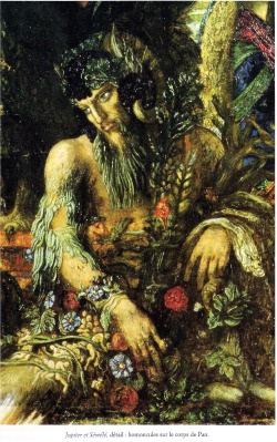pansgrotto:  PAN Art - by Gustave Moreau, 1894 