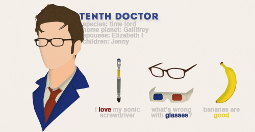 claraoswin:  Tenth Doctor + Infographic  