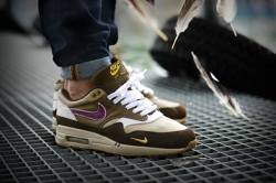 sweetsoles:  Nike Air Max 1 x Atmos ‘Viotech’ (by Joel Ulrich)