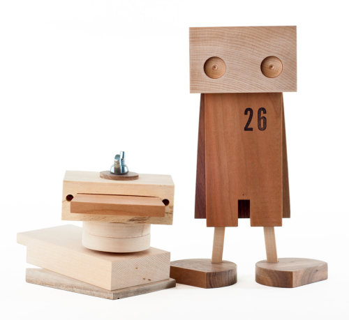 Designer/maker Daniel Moyer’s main material in his furniture designs is wood and he’s found a clever