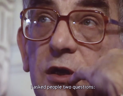 thefilmstage:tarkovskologist:Krzysztof Kieślowski, 1990sWatch him discuss the humanity of his films 