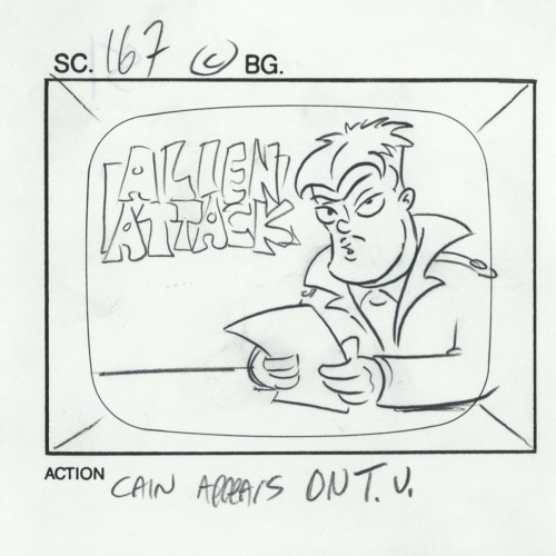 ALIENS HAVE LANDED! Sharing the scares and storyboards from the Hey Arnold! Special, “Arnold’s Hallo