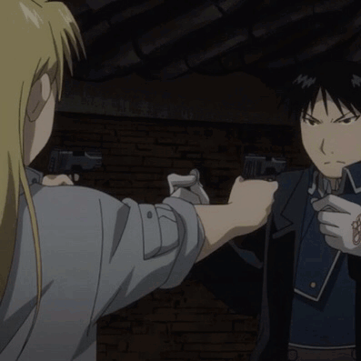 ice-block:  Riza hawkeye And Oliver Armstrong 