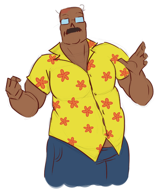 snackrat:Every time I draw Romero his shirt flowers are in a different placeSo I made a thing[ Rev. 