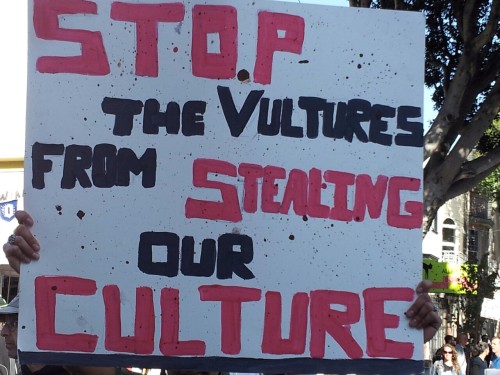 Stop the vultures from stealing our culture&hellip;.1980 to today, mission, Sf 2013