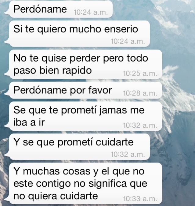 haha-this-is-the-fucking-end:  Los “para siempre” no son para todo el mundo y