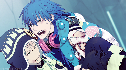 dramatical-homo: DMMD Parallels: Nerds Carrying Each Other