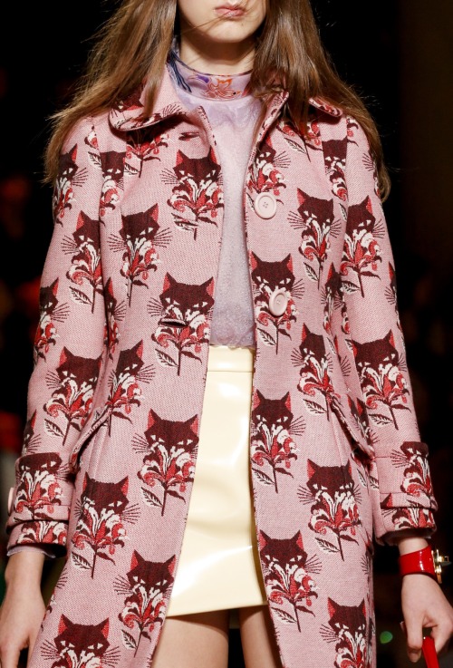 Porn photo monsieur-j:Miu Miu S/S 2014 Runway Details