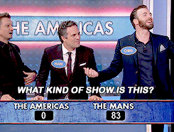 kuroba101:  kitty-in-training:  innerwreck:Avengers Family Feud“Typically, tequila
