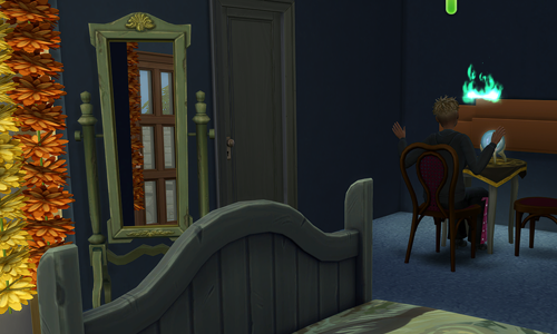 Is that a ghost I see in Olive's bedroom?