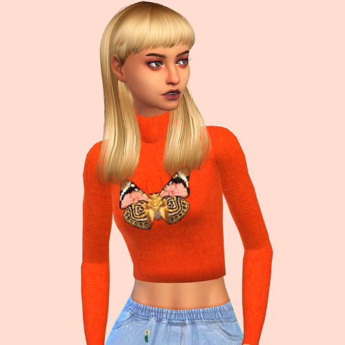 candyy-simblr: ELYSEhair/ @dani-paradisetop/ @lumy-simsshorts/ @twinksimstresssocks/ @sims4-marigold