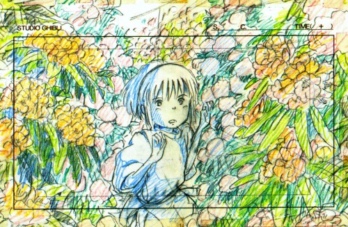 ghibli-collector: 荻野 千尋 Chihiro Ogino Layout (Spirited Away 千と千尋の神隠し Sen to Chihiro no Kamikakushi)