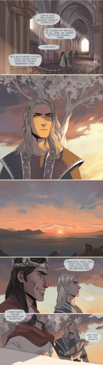 And some comics, good people helped me to translate itSauron at his first days in Numenor and one of